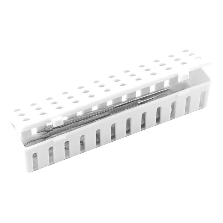 Cassette tray plastic autoclavable white 205 x 50 x 45 mm – oficiali Falcon Medical produkto nuotrauka