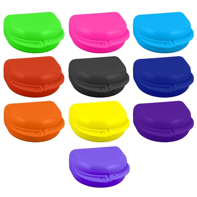 Retainer cases classic midi assorted 32 x 70 x 60mm (Pack of 10 pieces) – oficiali Falcon Medical produkto nuotrauka