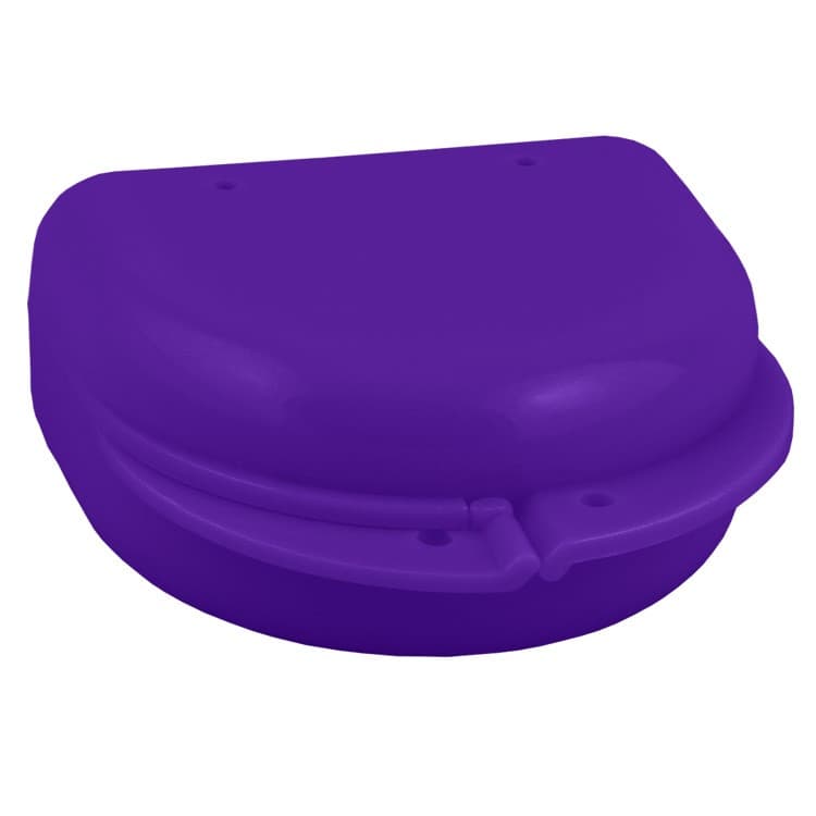 Retainer cases classic midi violet 32 x 70 x 60mm (Pack of 10 pieces) – oficiali Falcon Medical produkto nuotrauka
