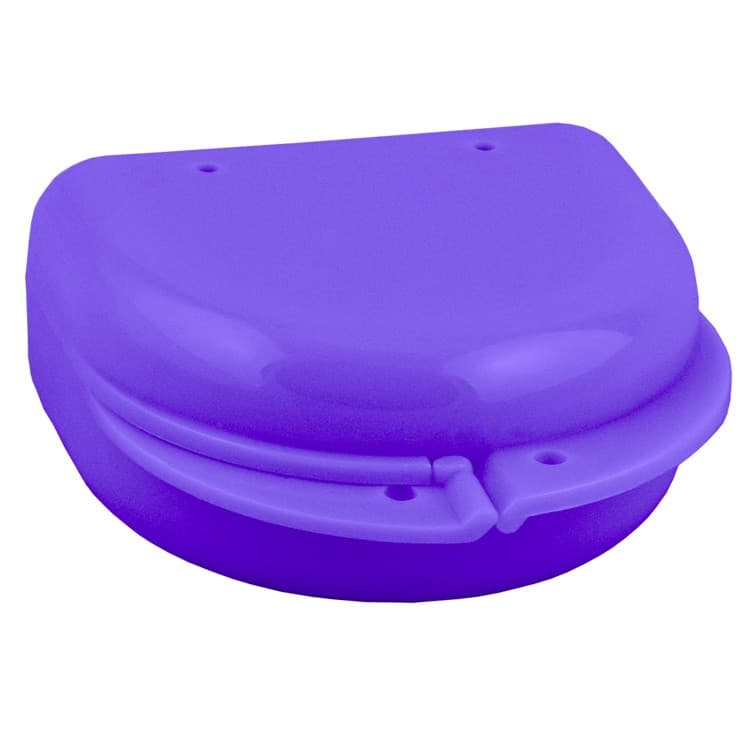 Retainer cases classic midi purple 32 x 70 x 60mm (Pack of 10 pieces) – oficiali Falcon Medical produkto nuotrauka