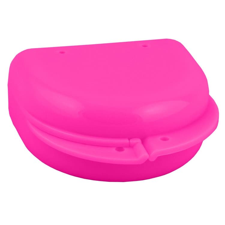 Retainer cases classic midi pink hot 32 x 70 x 60mm (Pack of 10 pieces) – oficiali Falcon Medical produkto nuotrauka
