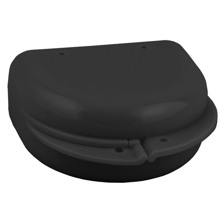 Retainer cases classic midi black 32 x 70 x 60mm (Pack of 10 pieces) – oficiali Falcon Medical produkto nuotrauka
