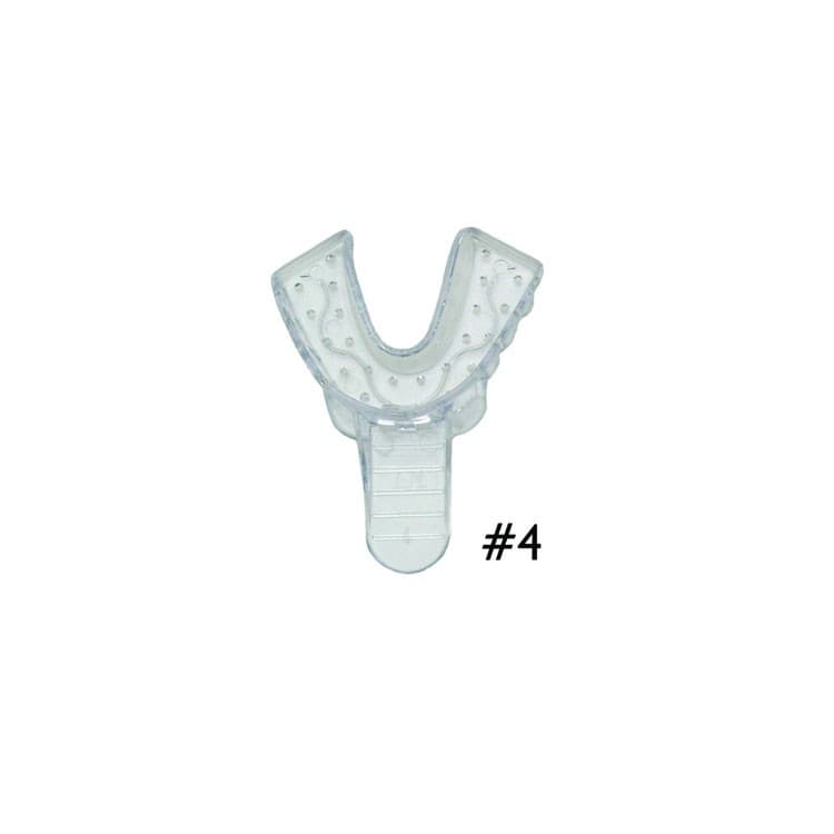 Disposable impression trays transparent lower M fig. 4 – oficiali Falcon Medical produkto nuotrauka