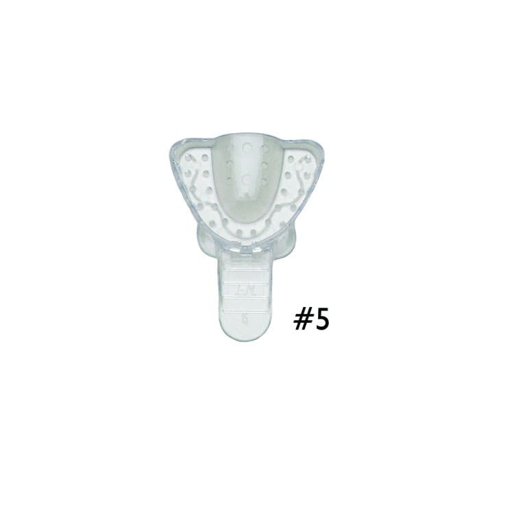 Disposable impression trays transparent upper S fig. 5 – oficiali Falcon Medical produkto nuotrauka