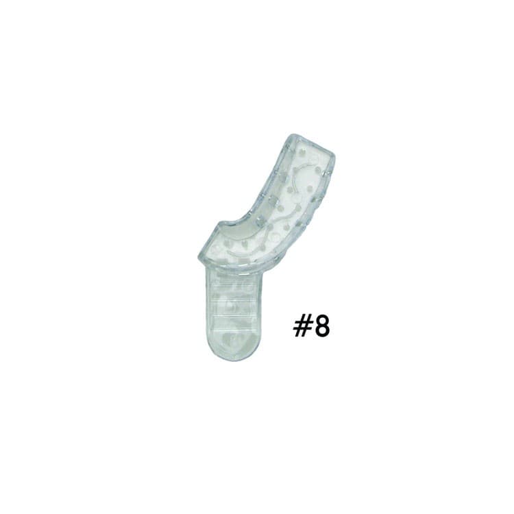 Disposable Impression trays transparent partial upper left/lower right fig. 8 – oficiali Falcon Medical produkto nuotrauka