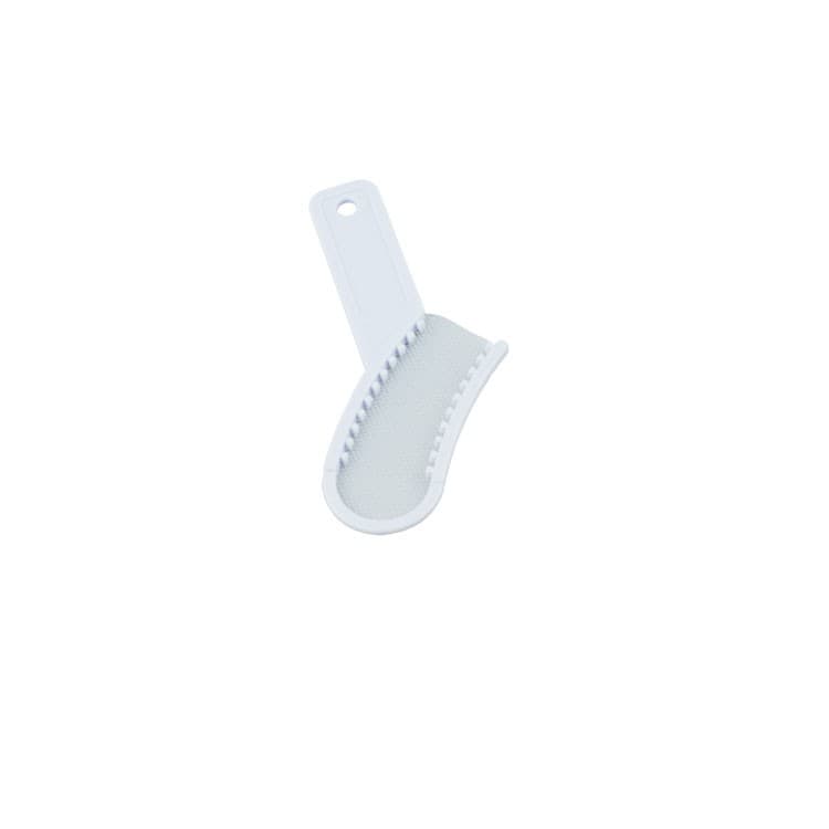 Disposable 1-2-3 impression tray posterior sideless fig. 3 (Pack of 36 pieces) – oficiali Falcon Medical produkto nuotrauka
