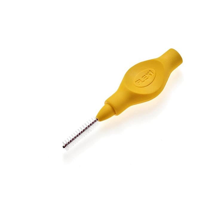 Tandex Flexi interdental brush with flexible ellipse handle fine 3.5 mm lemon – oficiali Falcon Medical produkto nuotrauka