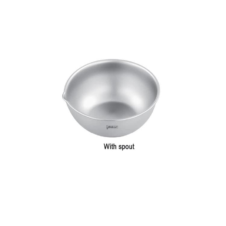 Bowl type III ’round with spout’ ø 80mm – oficiali Falcon Medical produkto nuotrauka