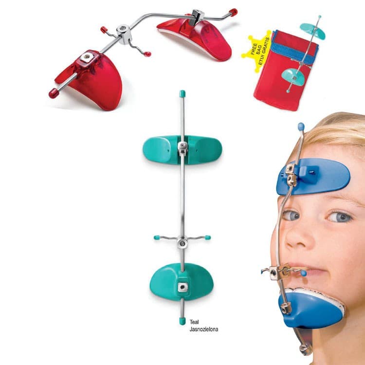 Comfi-Max fully adjustable facemask teal – oficiali Falcon Medical produkto nuotrauka