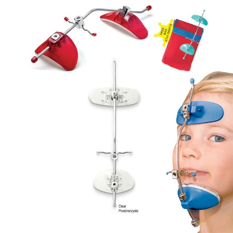 Comfi-Max fully adjustable facemask clear – oficiali Falcon Medical produkto nuotrauka