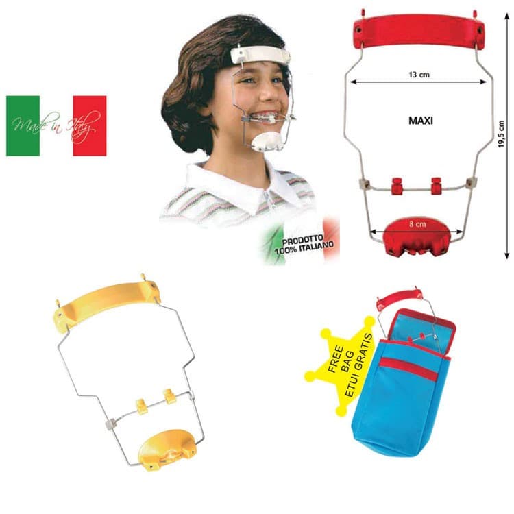 Comfi-Max reverse pull facemark maxi yellow – oficiali Falcon Medical produkto nuotrauka