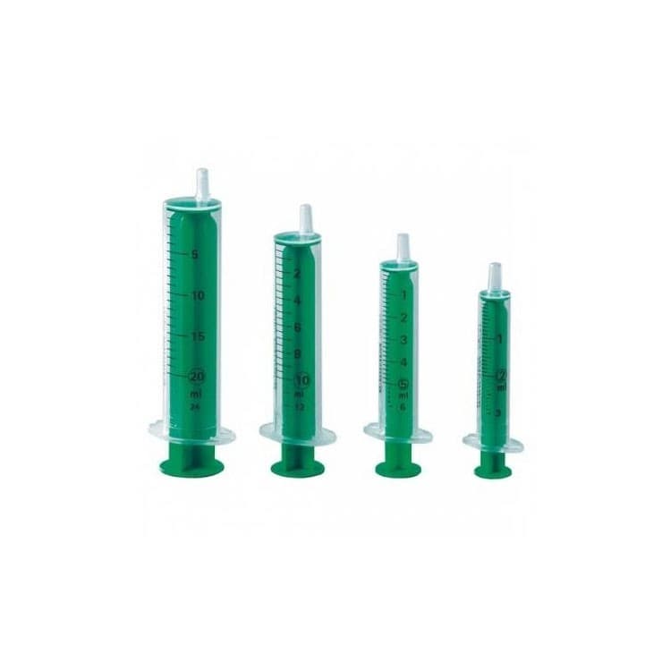 Injekt® Solo 2-piece disposable syringe 5ml (Box of 100 pieces) – oficiali Falcon Medical produkto nuotrauka