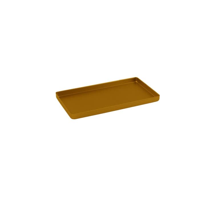 Instrument tray mini aluminum 180x100x11mm Golden – oficiali Falcon Medical produkto nuotrauka