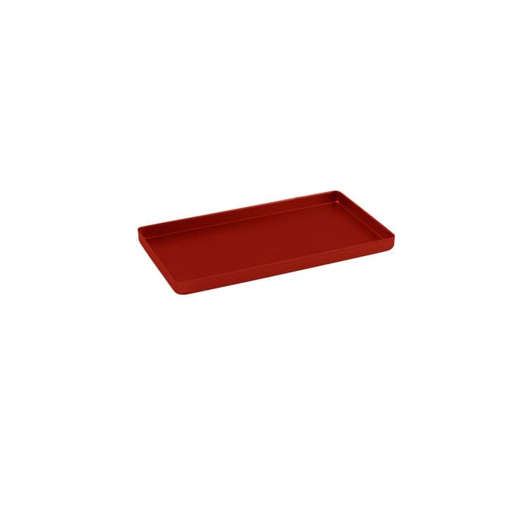 Instrument tray mini aluminum 180x100x11mm Red – oficiali Falcon Medical produkto nuotrauka