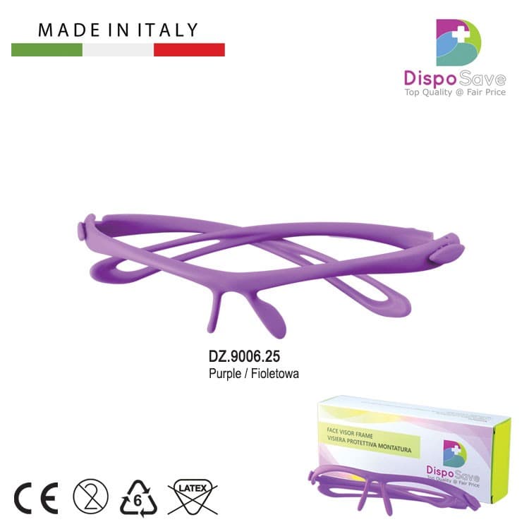 Visor-II Frame only purple (autoclavable 121°c) – oficiali Falcon Medical produkto nuotrauka
