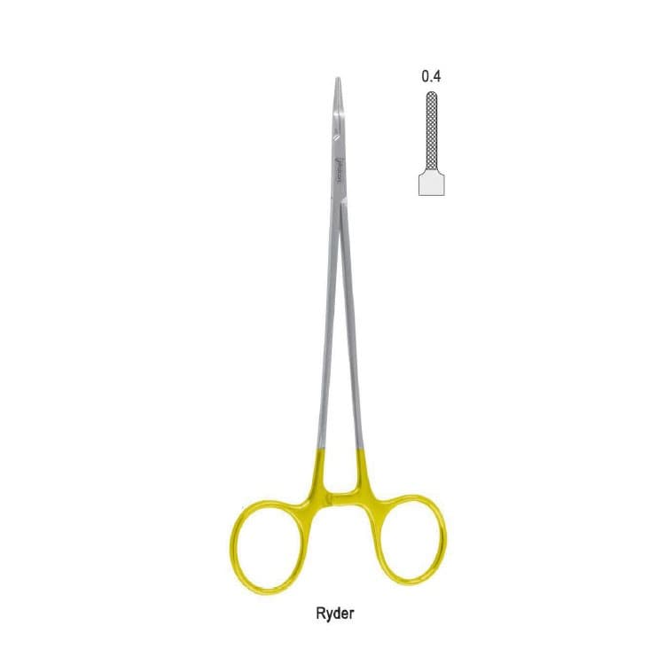 Falcon-Grip Needle holder Ryder-Mini 200mm TC – oficiali Falcon Medical produkto nuotrauka