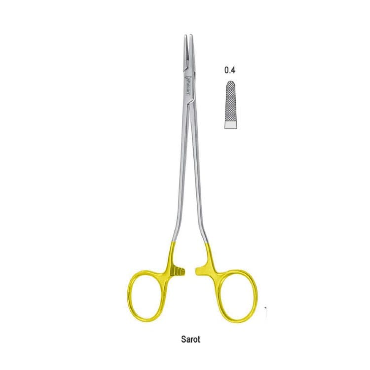 Falcon-Grip Needle holder Sarot 260mm TC – oficiali Falcon Medical produkto nuotrauka