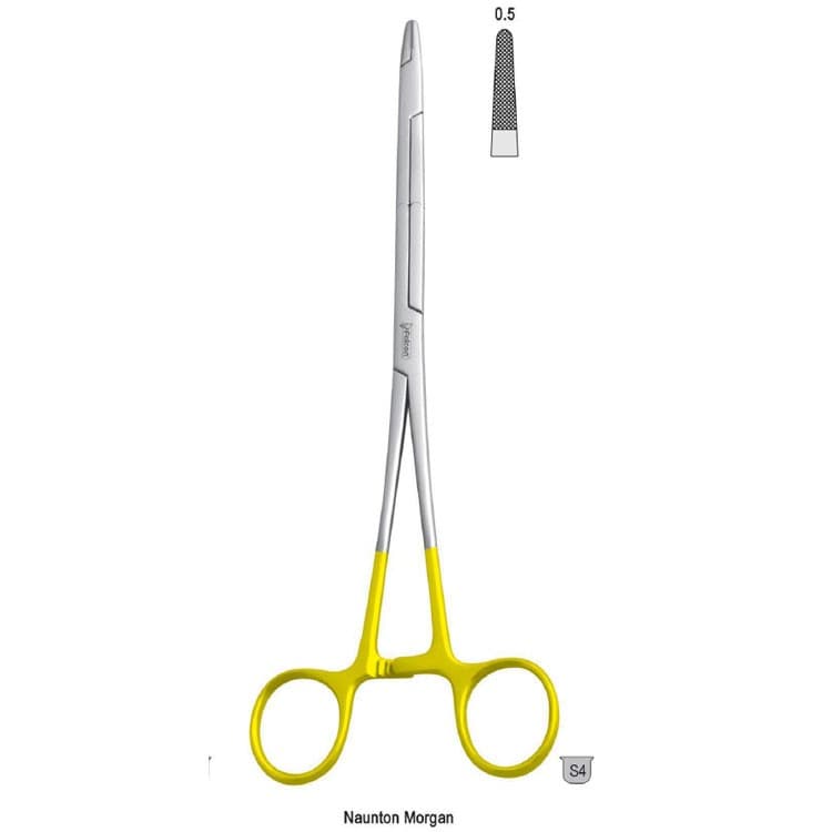 Falcon-Grip Needle holder Naunton Morgan double-joint 255mm – oficiali Falcon Medical produkto nuotrauka