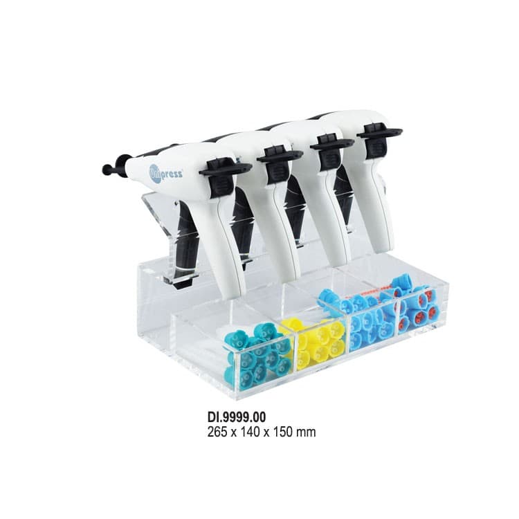 Impression gun holder for 4 and mixing tips dispenser for 4 – oficiali Falcon Medical produkto nuotrauka