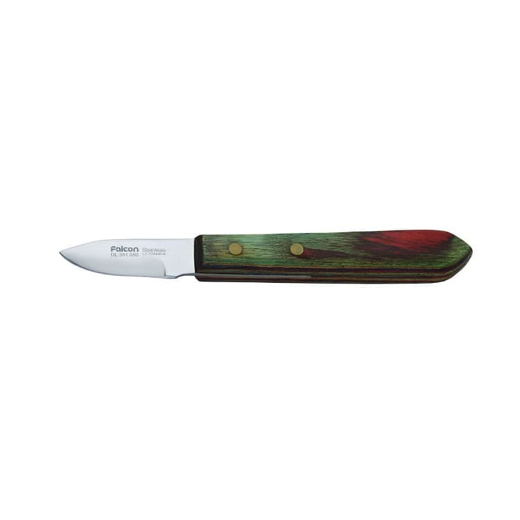 Plaster knife se fig. 5 135mm color plywood handle – oficiali Falcon Medical produkto nuotrauka