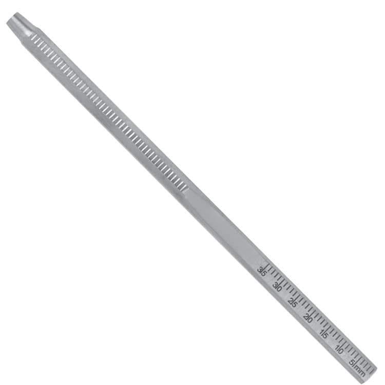 Mirror handle solid graduated octagonal – oficiali Falcon Medical produkto nuotrauka