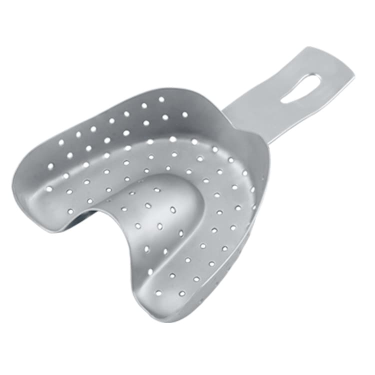 Impression tray regular Ehricke pattern perforated upper – oficiali Falcon Medical produkto nuotrauka