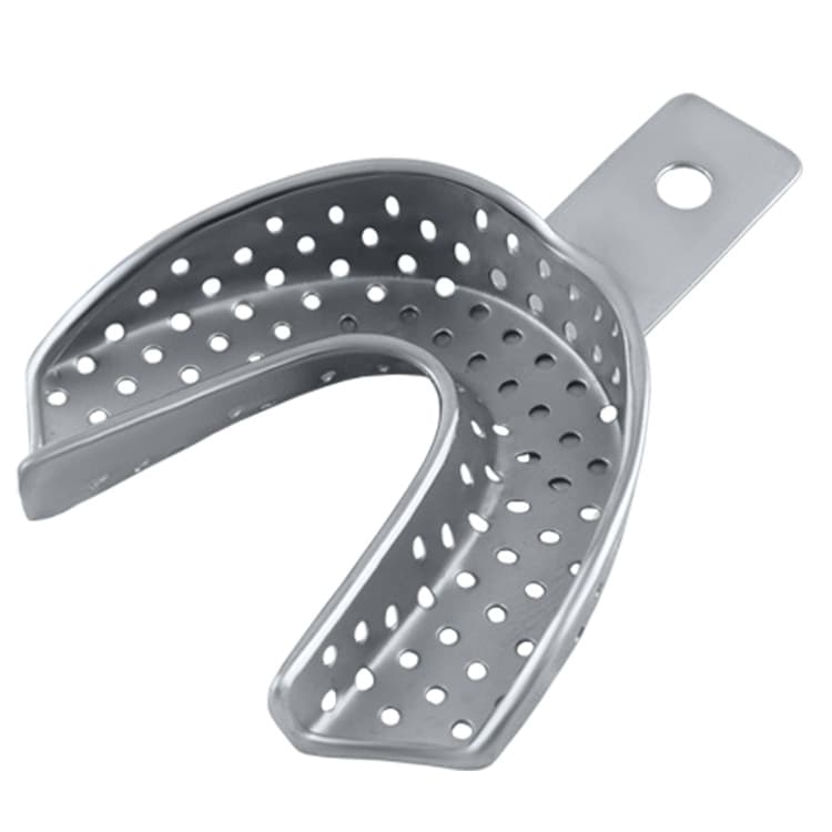 Impression tray regular perforated lower – oficiali Falcon Medical produkto nuotrauka