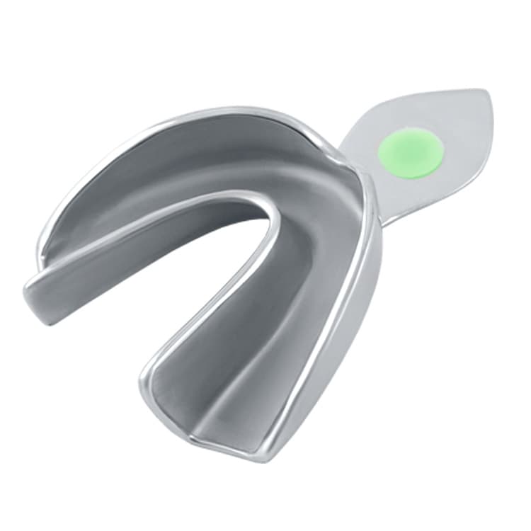 ID-Color Impression tray regular USA model solid lower – oficiali Falcon Medical produkto nuotrauka