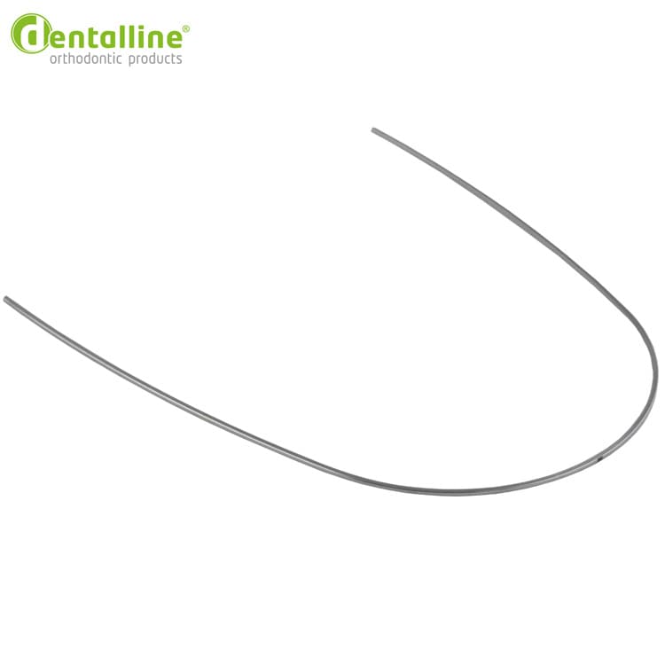 Dentalline NiTi super elastic Euro-Form rectangle archwires lower (Pack of 10 pieces) – oficiali Falcon Medical produkto nuotrauka