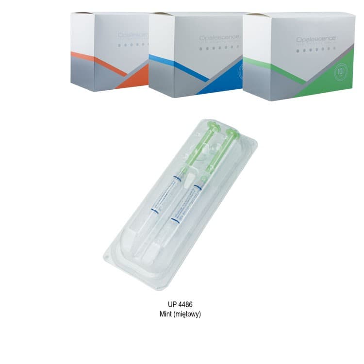 Opalescence 10% tooth whitening gel mint 1.2ml ( 2 syringes) – oficiali Falcon Medical produkto nuotrauka