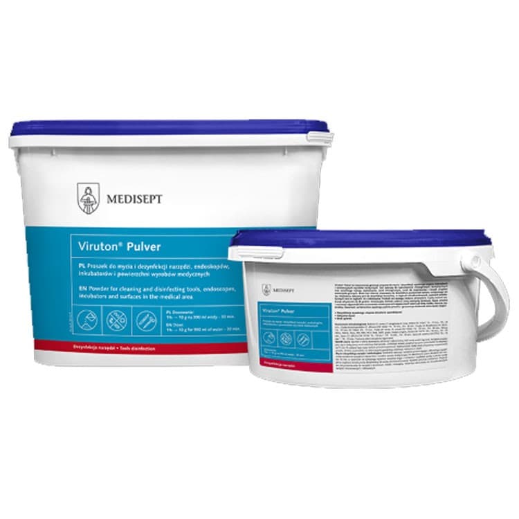 Viruton® Pulver do mycia i dezynfekcji narzędzi chirurgiczne 1kg – oficiali Falcon Medical produkto nuotrauka