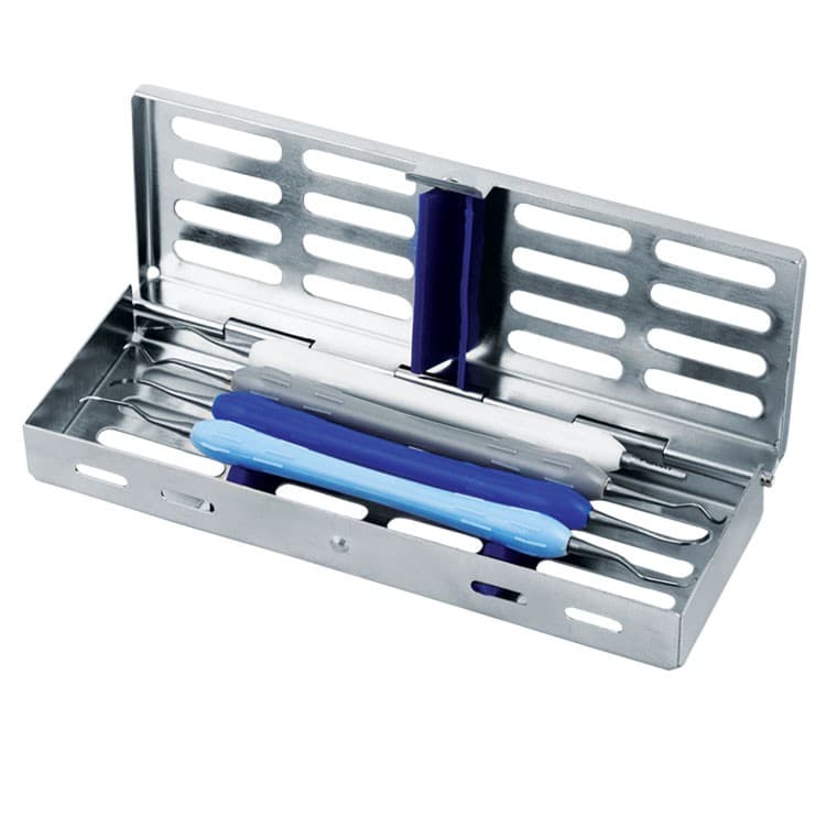 Easy-Color Titanium implant scaling kit in tray – oficiali Falcon Medical produkto nuotrauka