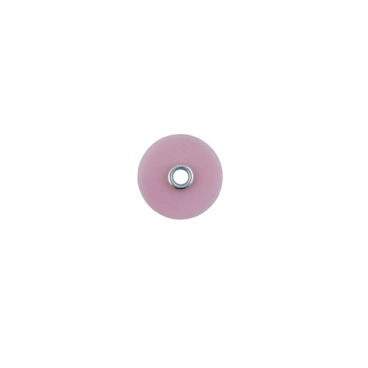 S-FLEX polishing discs pink, extra thin medium grit Ø 13 mm (Pack of 25 pieces) – oficiali Falcon Medical produkto nuotrauka