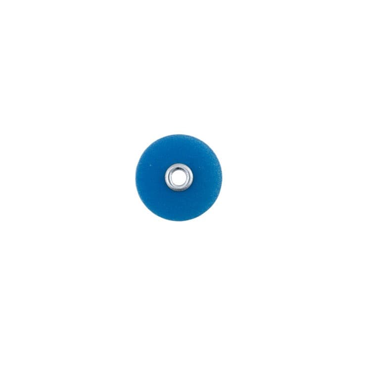 S-FLEX polishing discs blue, Medium grit Ø 13 mm (Pack of 25 pieces) – oficiali Falcon Medical produkto nuotrauka