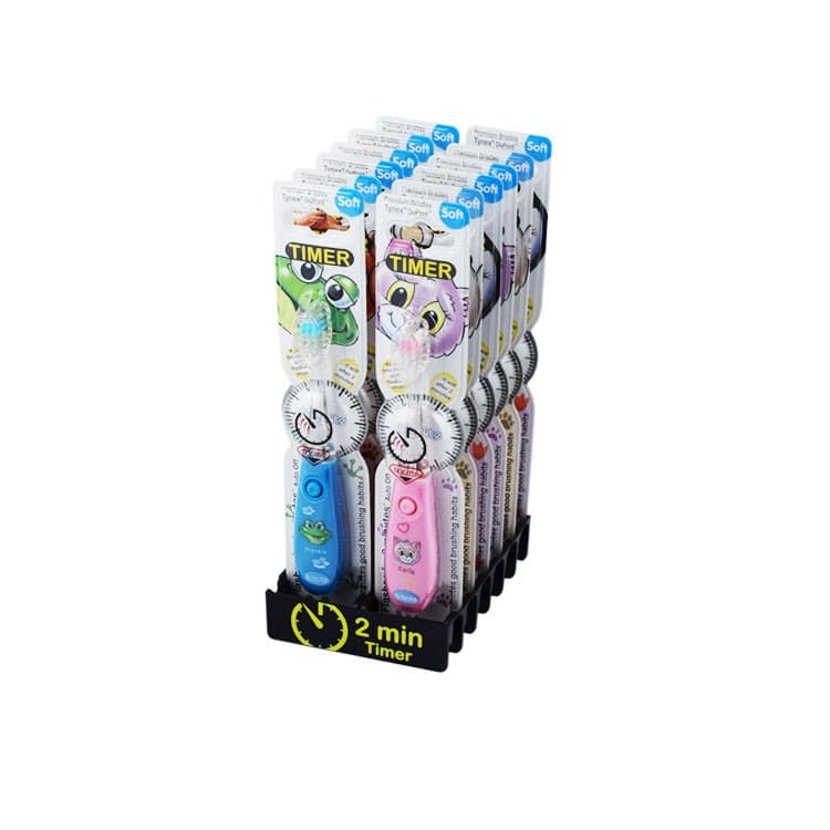 Flashing liquid toothbrush Animal friends (Pack of 12 pieces) – oficiali Falcon Medical produkto nuotrauka