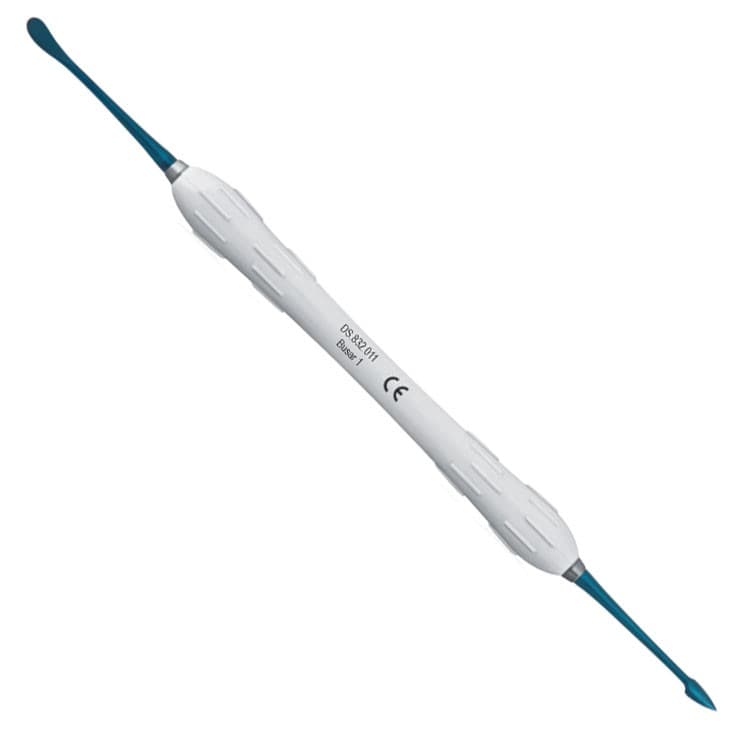 Easy-Color Titanium implant periosteal Busar fig. 1 – oficiali Falcon Medical produkto nuotrauka
