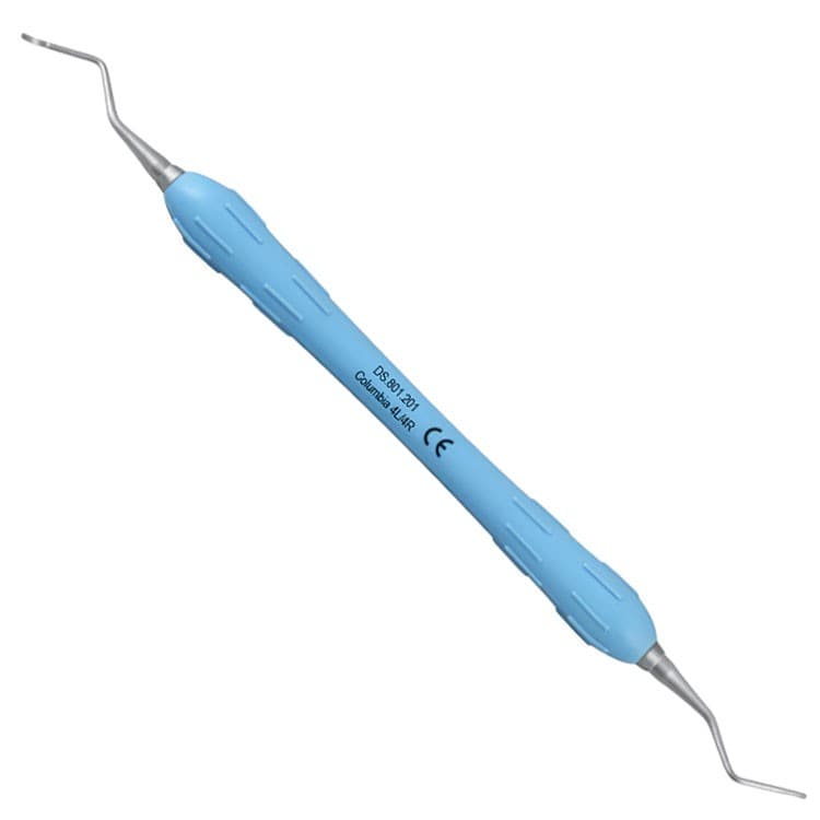 Easy-Color Titanium implant curette Columbia fig. 4L/4R – oficiali Falcon Medical produkto nuotrauka