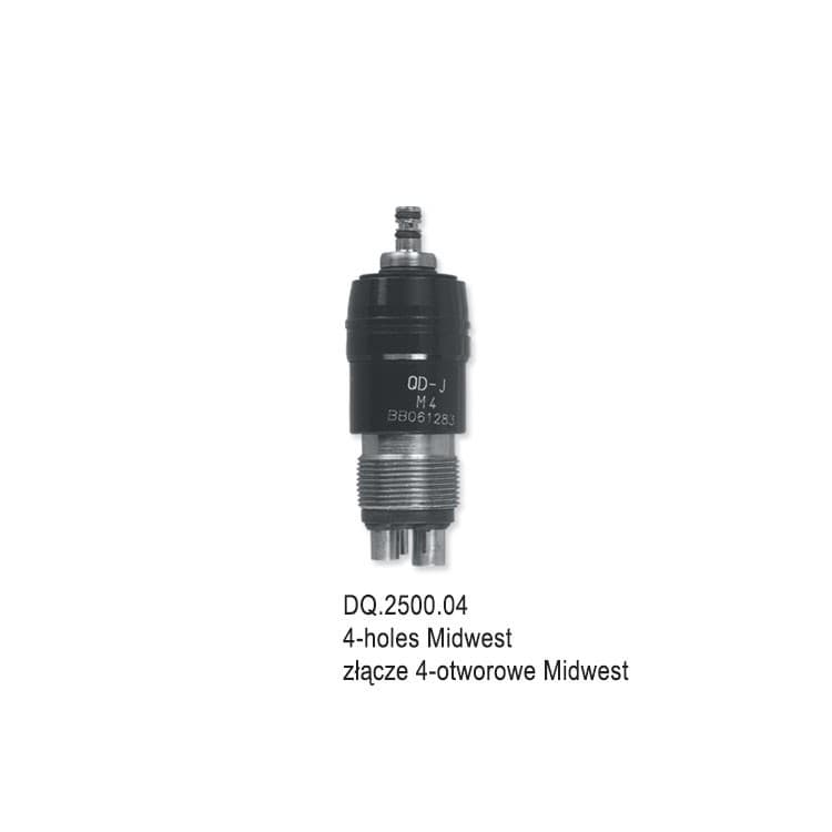 N-Series Quick Coupling 4-holes Midwest – oficiali Falcon Medical produkto nuotrauka