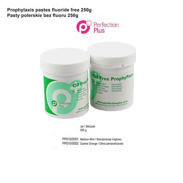Prophylaxis paste fluoride free, coarse orange (250 g.) – oficiali Falcon Medical produkto nuotrauka