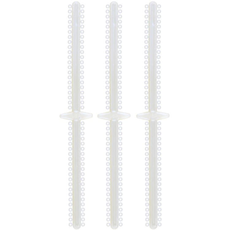 ElastoMax Duo ligatures, Latex free, pearl color (20 sticks, 1008 ligatures) – oficiali Falcon Medical produkto nuotrauka