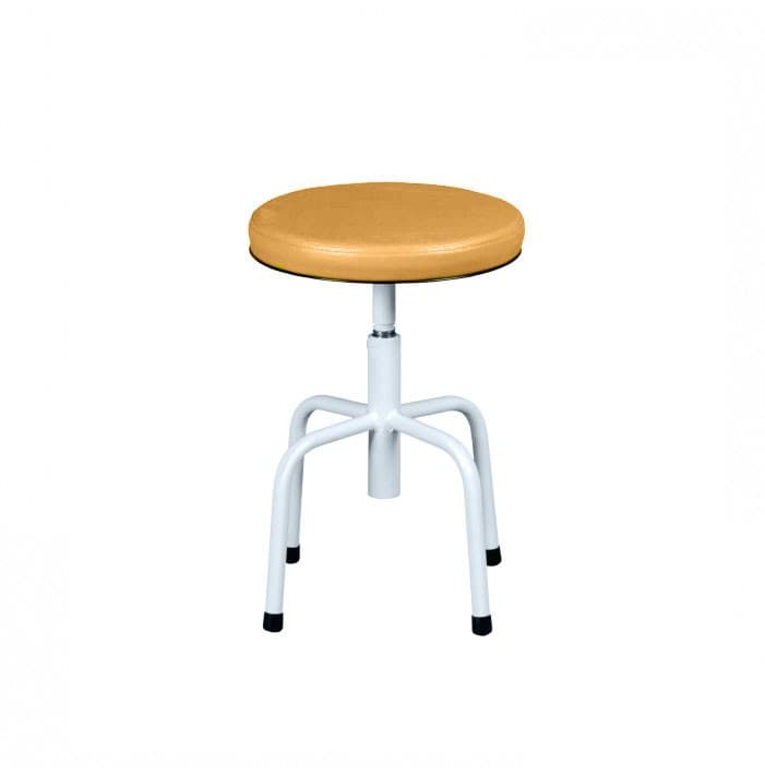 Stool with screw height adjustment, hight from 500 to 600 mm, color 07 – oficiali Falcon Medical produkto nuotrauka