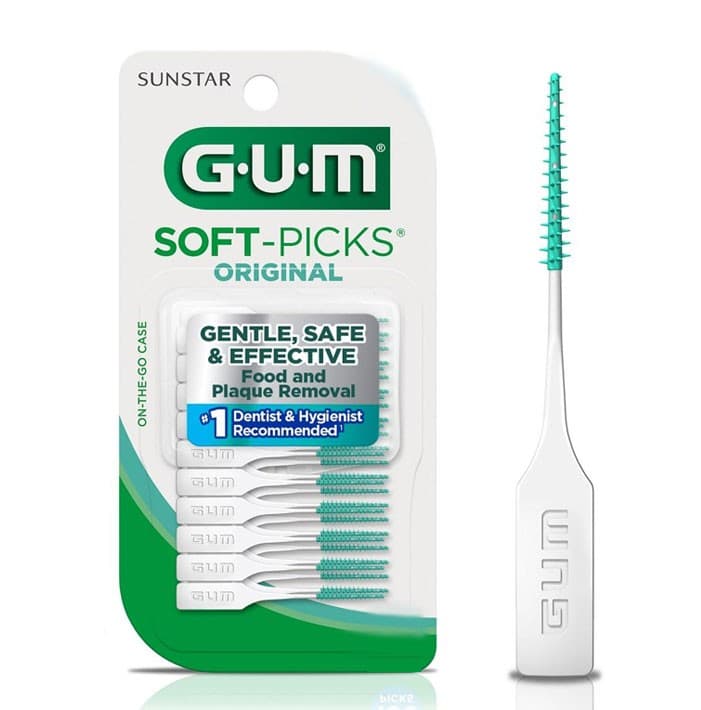 Soft Picks silikonowe czyściki miedzyzębowe duże GUM Sunstar 634 – oficiali Falcon Medical produkto nuotrauka