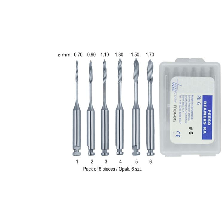 P+ Reamers Peeso RA fig. 1 (Pack of 6 pieces) – oficiali Falcon Medical produkto nuotrauka