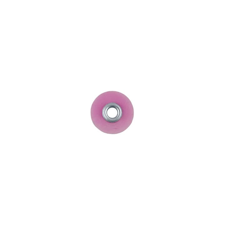 S-FLEX polishing discs pink, extra thin medium grit Ø 9 mm (Pack of 25 pieces) – oficiali Falcon Medical produkto nuotrauka