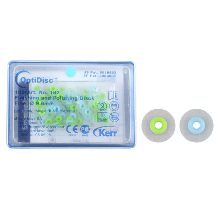 KerrHawe OptiDisc finishing and polishing Ø 9.6 mm fine – oficiali Falcon Medical produkto nuotrauka