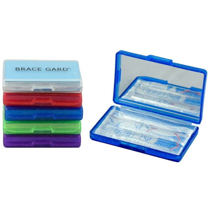Brace Guard silicone square unscented assorted boxes (10 pieces) – oficiali Falcon Medical produkto nuotrauka
