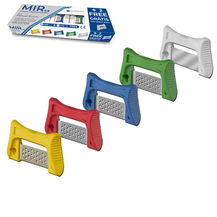 M.I.R 2.0 interproximal reduction set double sided (Pack of 10 pieces) – oficiali Falcon Medical produkto nuotrauka