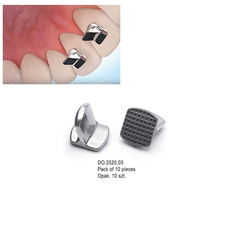 Bite wing bondable (Pack of 10 pieces) – oficiali Falcon Medical produkto nuotrauka