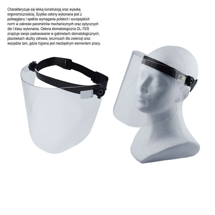 Spare foil for face shield OT-S – oficiali Falcon Medical produkto nuotrauka
