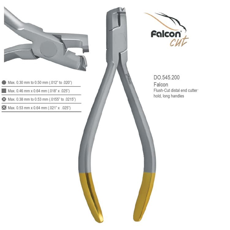Falcon-Cut Distal end cutter with safety hold Flush Cut – oficiali Falcon Medical produkto nuotrauka